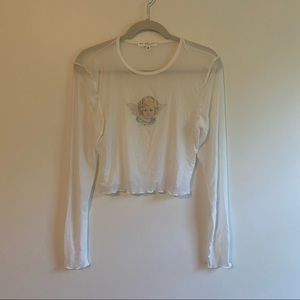 Urban Outfitters Mesh Top